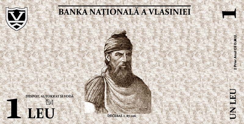 File:Vlasynian Leu Banknote of 1 Leu Obverse.png