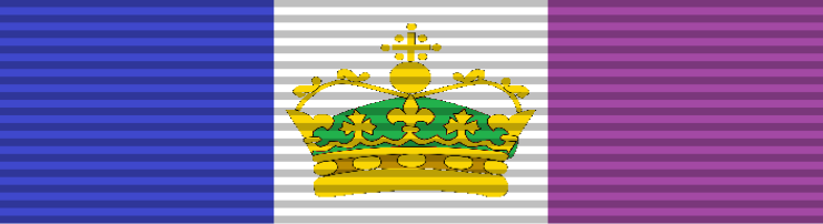 File:King James III of New Antrim Coronation Medal Ribbon.png