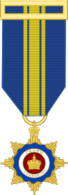 Heraldic insignia of the Officer grade.