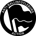 Anti-Ballinfoyleburg propaganda published by the party in wake of the Conquest of Ballinfoyleburg.