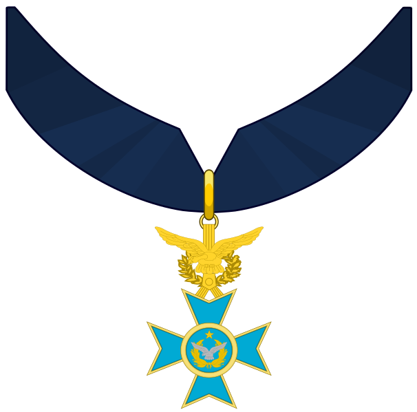 File:The Cross of Military Air Force Merit - Cross - Necklet.svg