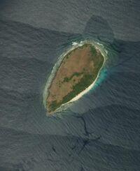 Satellite image of Badoc Island