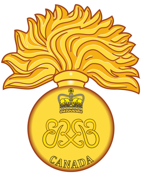 File:Cap badge of the Canadian Grenadier Guards.svg