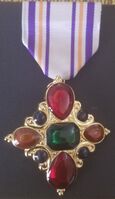 Regalia of a Member of the Order of Berwynese Merit (2021-present)