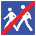 End of school zone