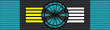 File:Ribbon bar of the Order of Saturn (Knight or Dame Commander).svg