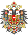 Full coat of arms of Austria Hungary