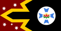Flag of Kingdom of Queensland (New 2021).svg