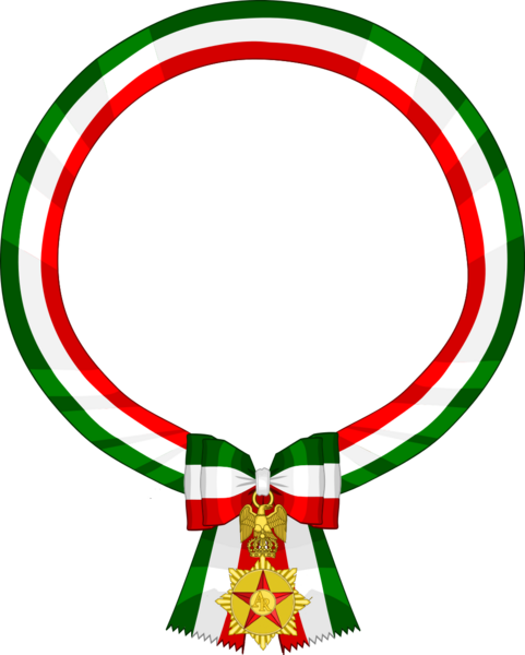 File:Heraldic Riband of the Order of the Star of Auran.png
