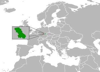 Location of Saalen in Central Europe Coordinates:  13°52′43″E&long={{{2}}} 50°2′13″N 13°52′43″E, {{{2}}}