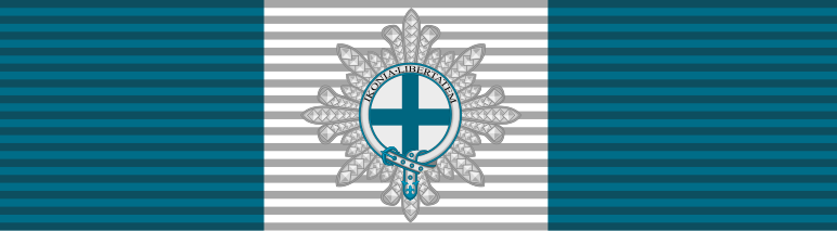 File:Ribbon bar of a Grand Star Knight of the Order of the Diaconus.svg