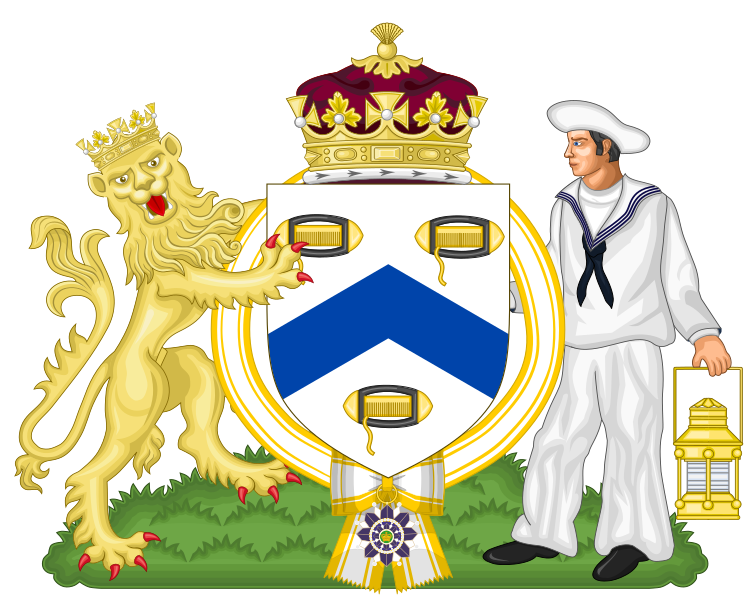 File:Prince Andrew, Duke of Oslo-Sonya - KGRCQ - Coat of Arms.svg