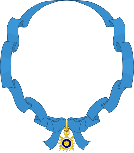 File:Riband of the Grand Cross of the Order of the Lotus (females).svg