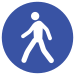 Pedestrian lane