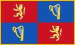 The Royal Standard of New Wessex, adopted in October 2012.