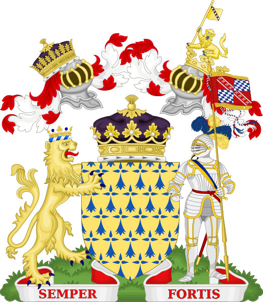 File:Coat of arms of the Duke of Northumbria.svg