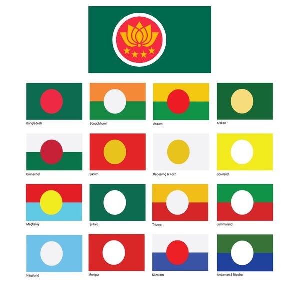 File:Kingdom of Bengalia State Flag.jpg