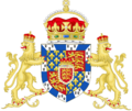 Arms of James as Prince of Kent