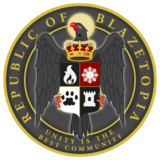 The Coat of Arms of Blazetopia