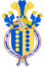 Coat of Arms of Charles Ross (Order of the Vishwamitra).svg
