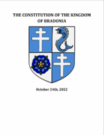 Cover of the Bradonian Constitution