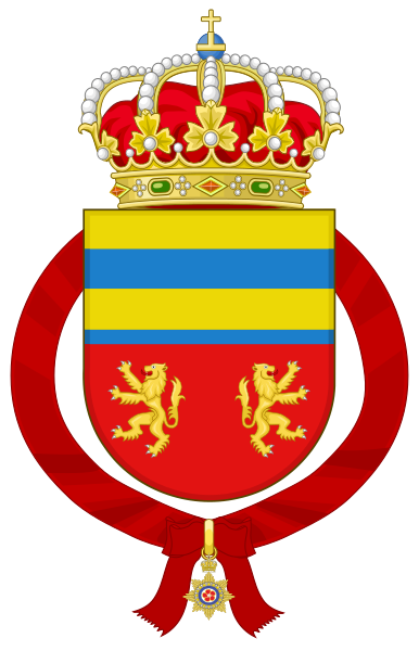 File:Coat of Arms of Paul I of Macalos (Supreme Order of the Hibiscus).svg