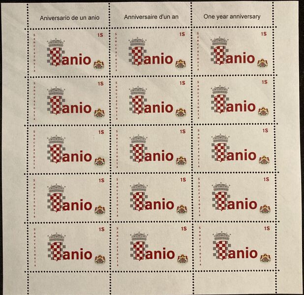 File:Sancratosia stamps First anniversary series.jpg