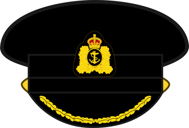 File:Cap of a Naval Senior Officer.svg