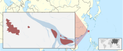 Location of Republic of Chrisland