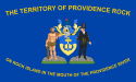 Flag of Territory of Providence Rock on Rock Island in the Mouth of the Providence River