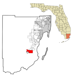 Location of Griffasus within Florida, US