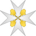 File:Star of a Knight of the Order of Saint George.svg