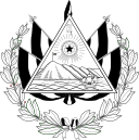 File:National Emblem of Norton (black and white).svg