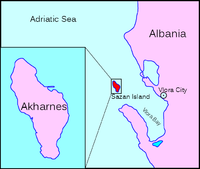 Location of Akharnes