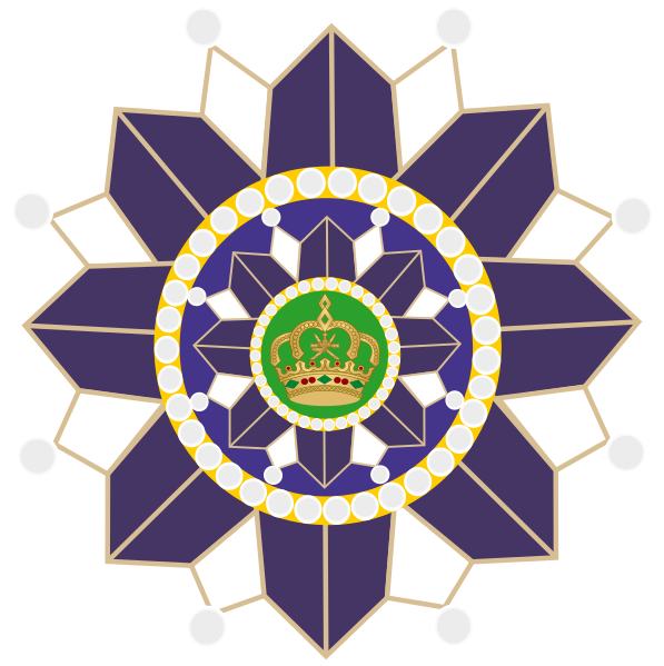 File:Star of Order of Crown of Queensland.svg