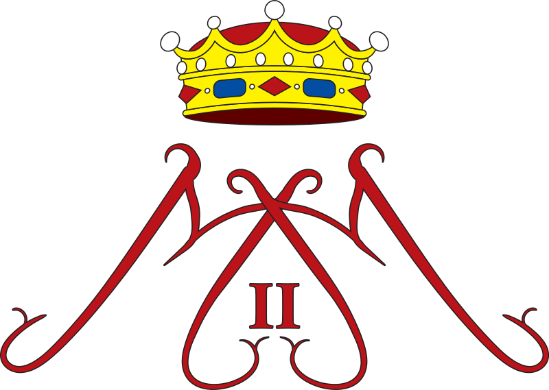 File:Royal Monogram of Duchess Maria II of Sancratosia.svg