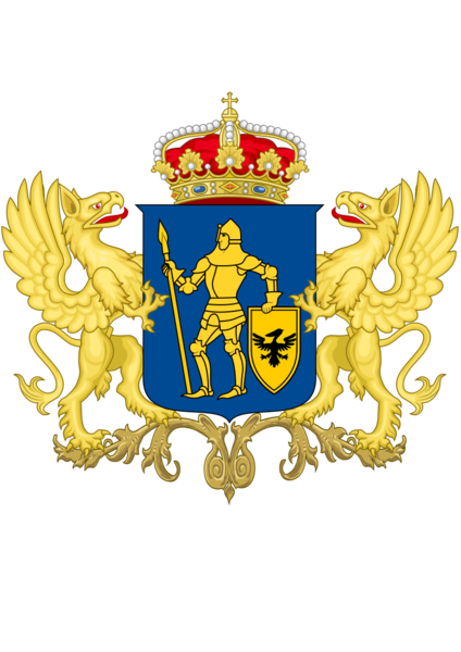 File:Coat of Arms of the Princes of Klöw (Borduria).png