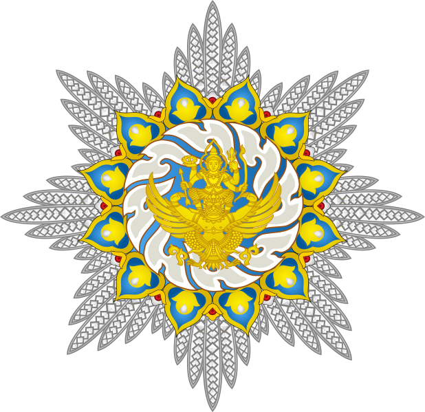 File:Badge of the Order of the Sanghamitra.svg