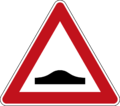 Road bump ahead