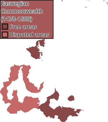 The Commonwealth in the mid 16th century