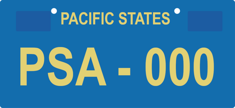 File:Pacific States vehicle registration plate.png