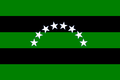 The flag of the Republic of Tiana.