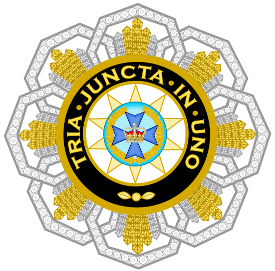 File:Supreme Royal Family Order of Queensland - Grand Cordon and Collar - Badge.svg