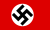 Flag of Nazi Germany, used as a co-official flag.