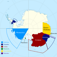 Eintrachtian recognition of Antarctic micronations map.png