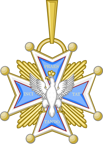 File:Order of the White Eagle Insignia.svg