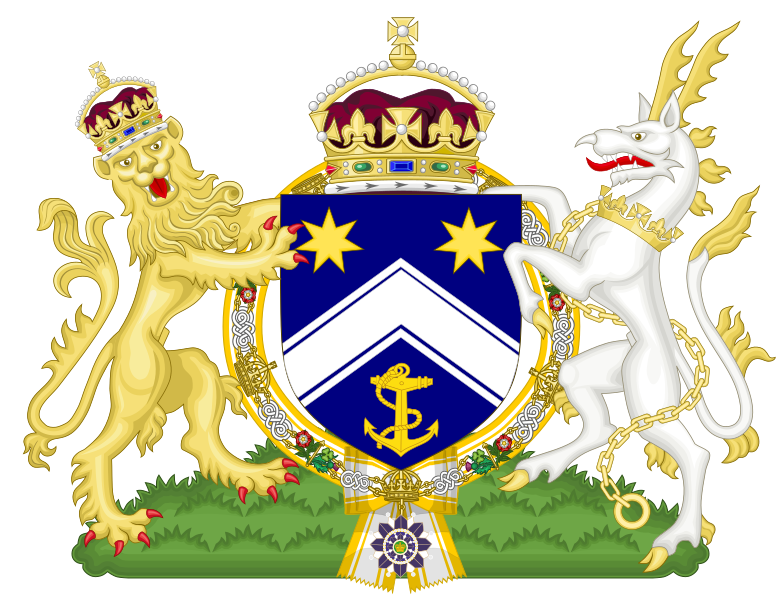 File:Prince Frederick, Duke of Henrik - KGCRCQ - Coat of Arms.svg