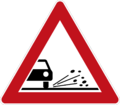 Loose road surface