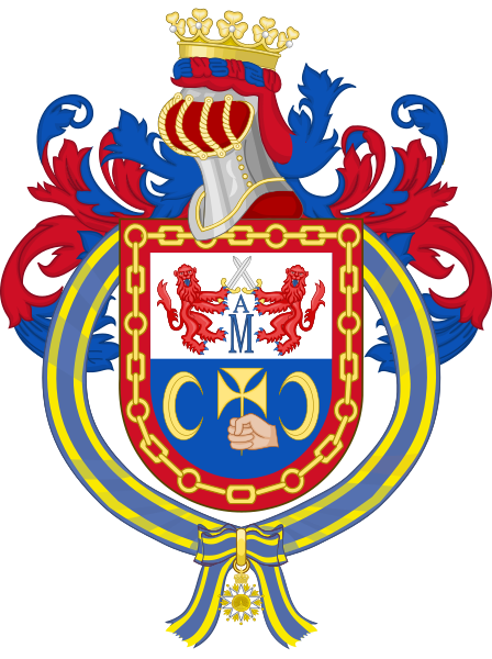 File:Coat of Arms of Aidan McGrath (Royal Vishwamitran Order of Merit).svg