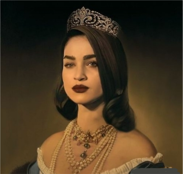 File:Queen Maria of Sildavia Official Portrait.png